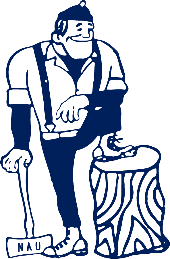 Northern Arizona Lumberjacks 1973-1983 Alternate Logo diy iron on heat transfer